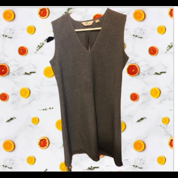 Yen blue frayed hem dress - Picture 3 of 8